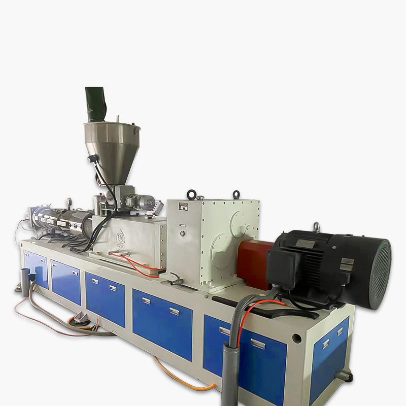 Conical Twin screw plastic extruder